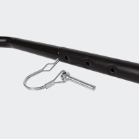 innopet fietsstang detailfoto bevestiging pin cabine
