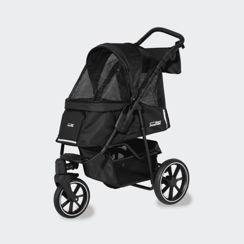 InnoPet Premium Cozy Black Product Photo Oblique View Closed