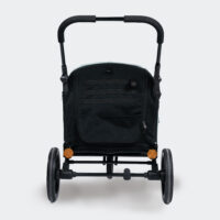 InnoPet Noah Lagoon Green and Grey pet stroller with all terrain wheels that doubles as a travel crate and bike trailer for small dogs