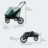 InnoPet Noah Lagoon blue measurements