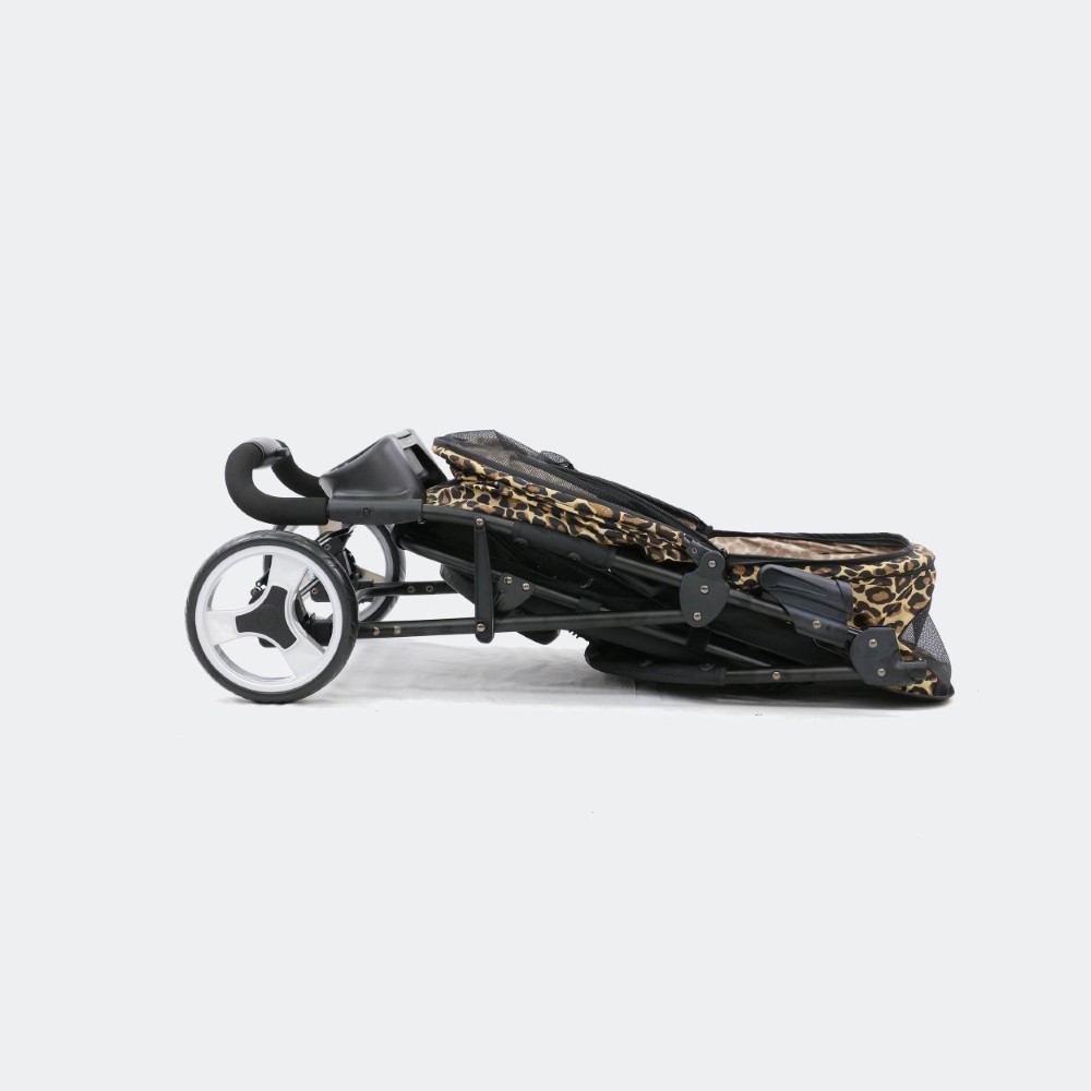 innopet-dog-pram-allure-cheetah-folded