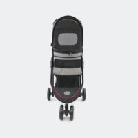 InnoPet Dog Pram Avenue Shiney Grey Front View