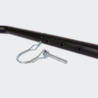 innopet fietsstang detailfoto bevestiging pin cabine