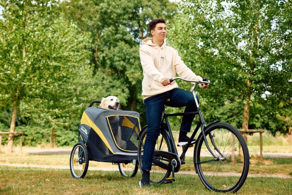 innopet-hondenfietskar-hercules-labrador-fietsen-park
