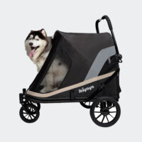 Ibiyaya Grand Cruiser Dog Trailer For Heavy Dogs Up To 50kgs Image With Dog