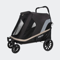 Ibiyaya Grand Cruiser Dog Trailer For Heavy Dogs Up To 50kgs Side View