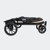 Ibiyaya Grand Cruiser Dog Trailer For Heavy Dogs Up To 50kgs Folded