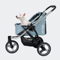 Ibiyaya Beast Jogger Flash Grey Three Wheeled Dog Pram For Medium Sized Dogs Product Photo 2