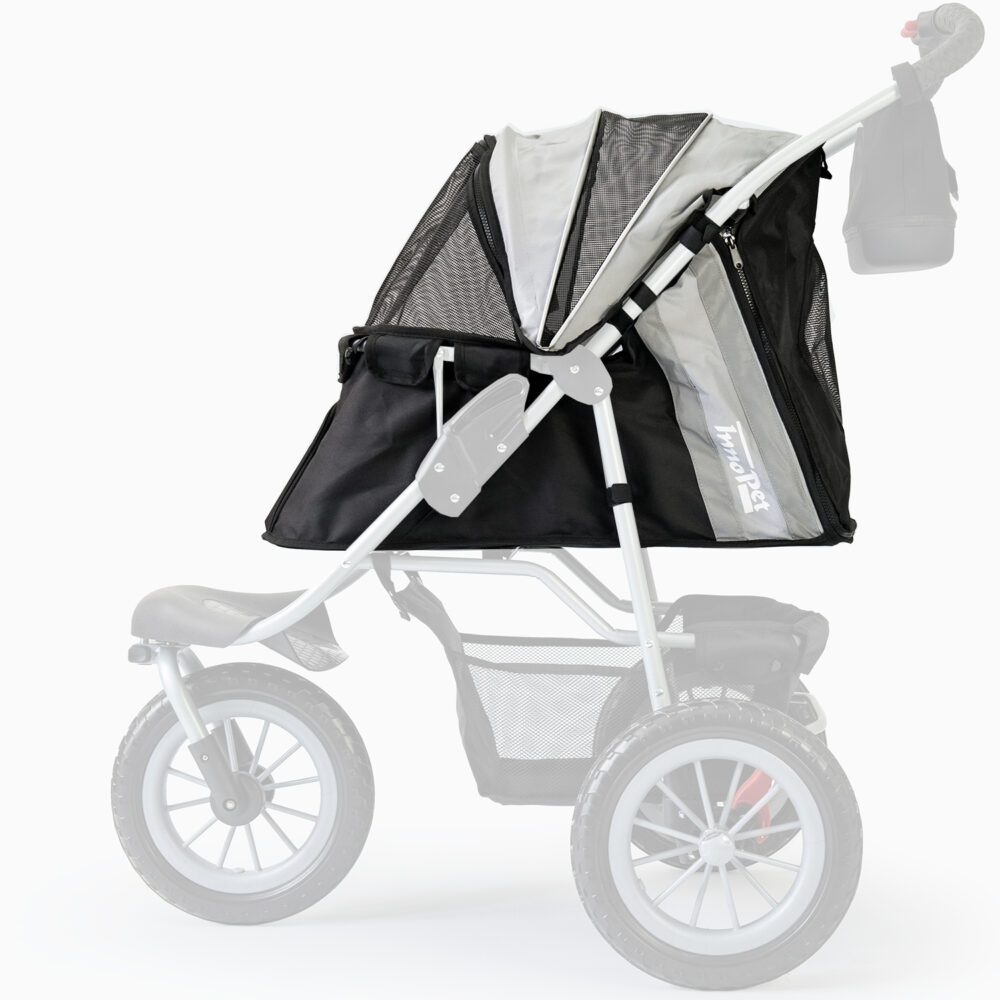 Replacement fabric for InnoPet Comfort EFA Black silver grey