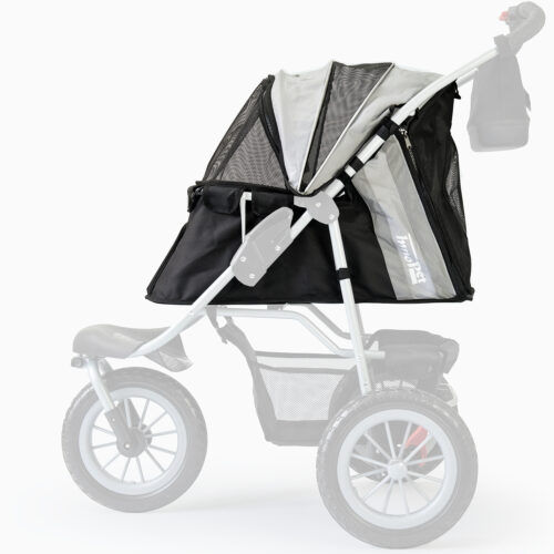 Replacement fabric for InnoPet Comfort EFA Black silver grey