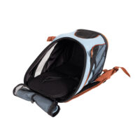 New Denim Fun Lightweight Pet Backpack - Denim